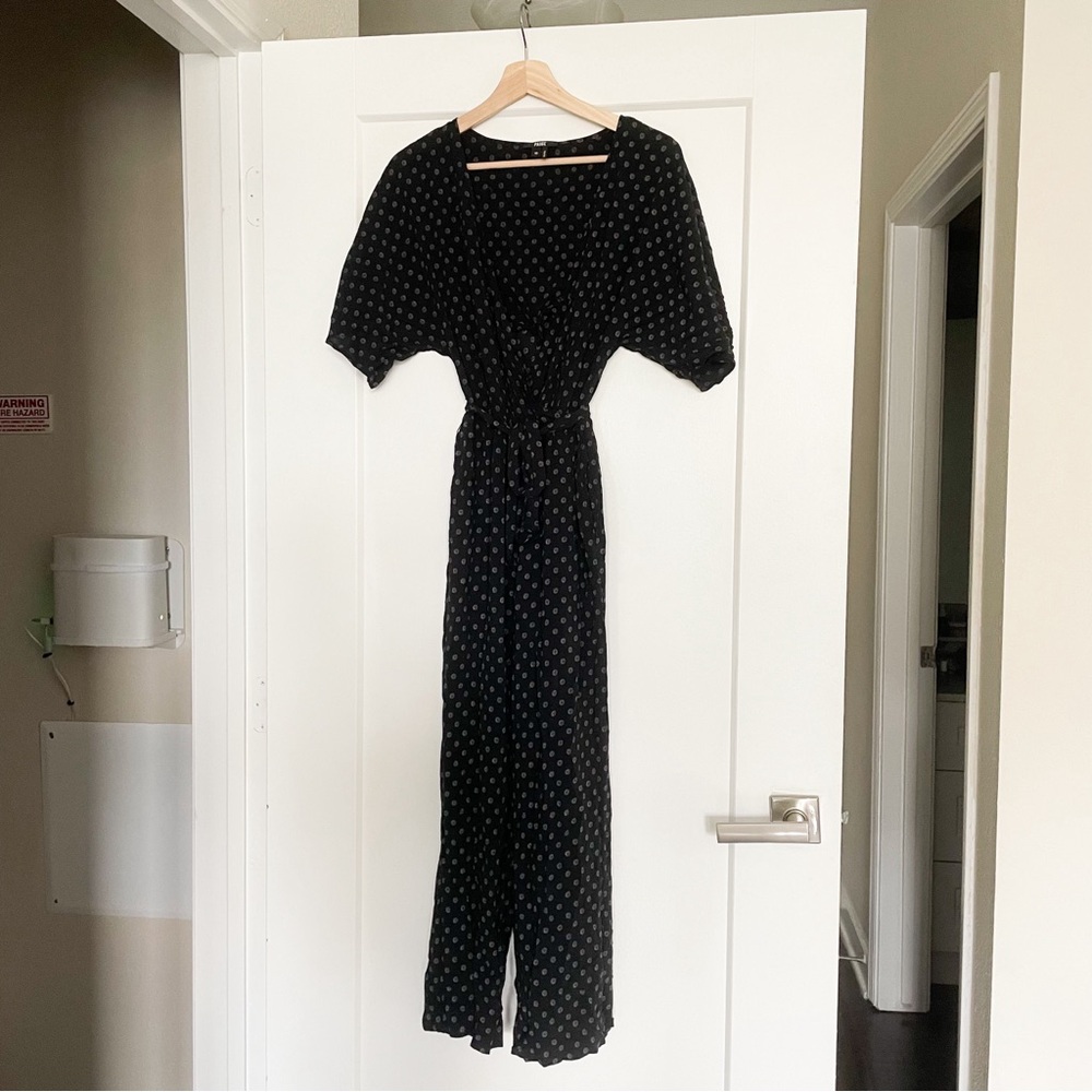 PAIGE • black patterned jumpsuit